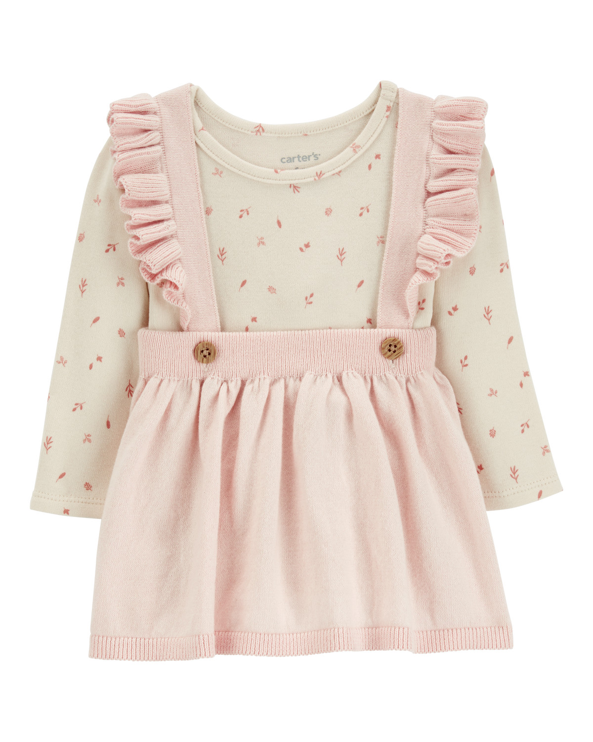 Baby 2-Piece Long-Sleeve Bodysuit & Sweater Knit Jumper Set | Carter's Inc