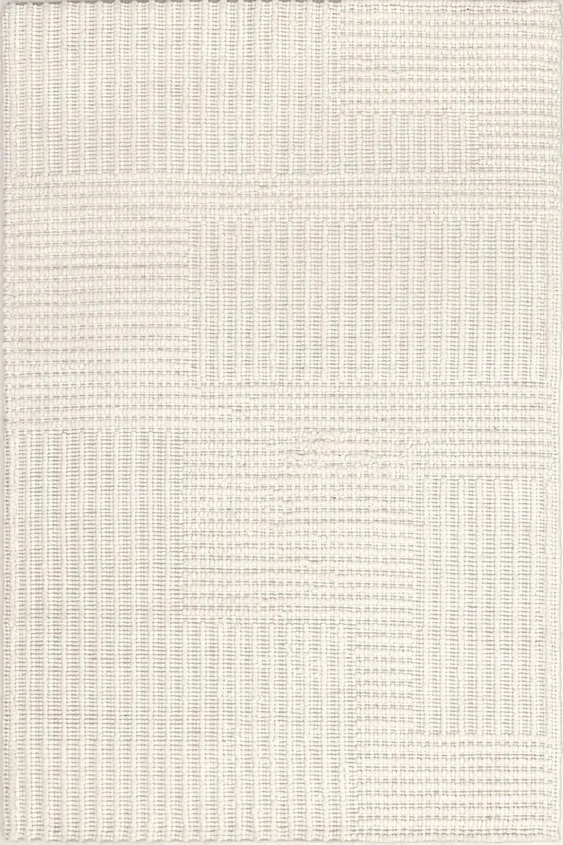 Skye Modern High-Low Rug | Ivory | Rugs USA