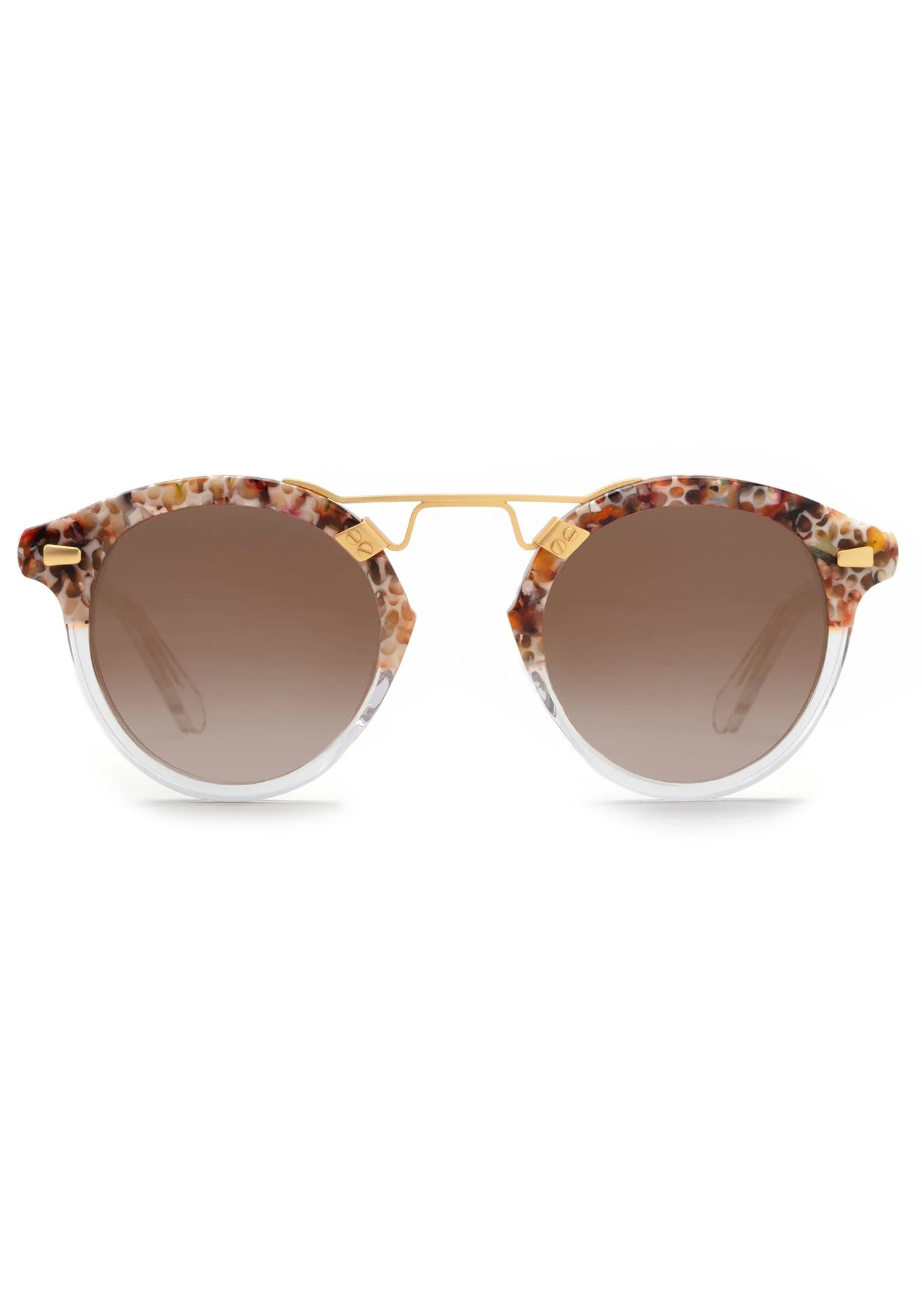 Monarch to Crystal 24K Mirrored | KREWE Eyewear