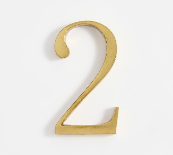 Sansome House Numbers | Pottery Barn (US)