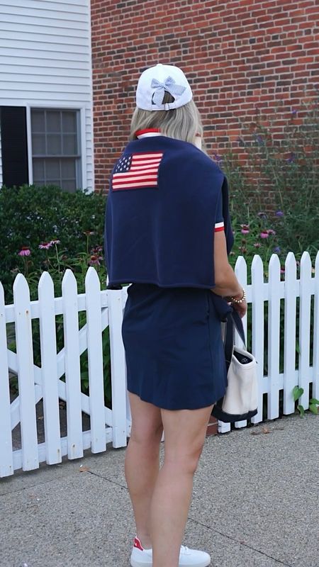 Fourth of July outfit, American flag sweater 

#LTKSeasonal #LTKActive #LTKVideo