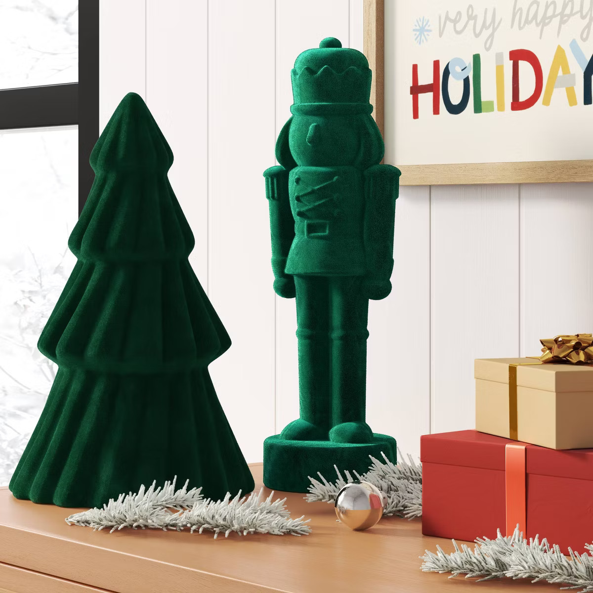 Flocked Christmas Decorative Nutcracker - Wondershop™ | Target