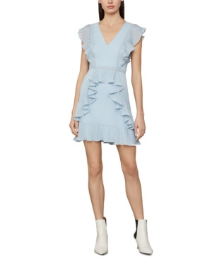 Bcbgmaxazria Ruffled Mini Dress | Macys (US)