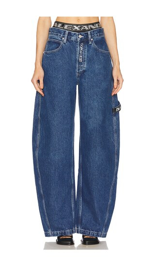Logo Elastic Prestyle Rounded in Deep Blue | Revolve Clothing (Global)