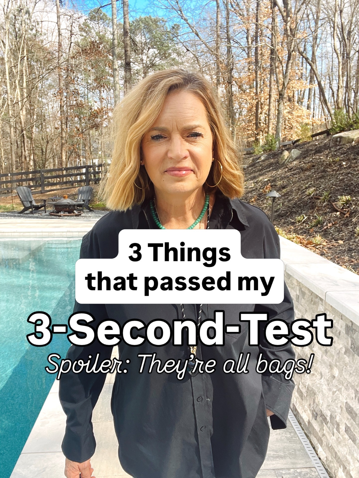 This what is the 3-second-test? I have to love it in less than 3 seconds or I don’t get it. There can be no “if only it had…” or “It would be perfect if…”. If it doesn’t check all the boxes, I don’t get it. These bags made the cut! ⏱️

Comment PIXIE below to receive a DM with the link to this post on my LTK ⬇ https://liketk.it/5ZXOi

#3secondtestbypixie #modernmidlifecool #thesemadethelist #over50bags #springbags