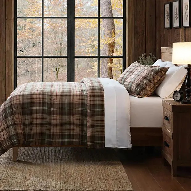 Rustic Retreat Plaid Bedding Collection | Antique Farm House
