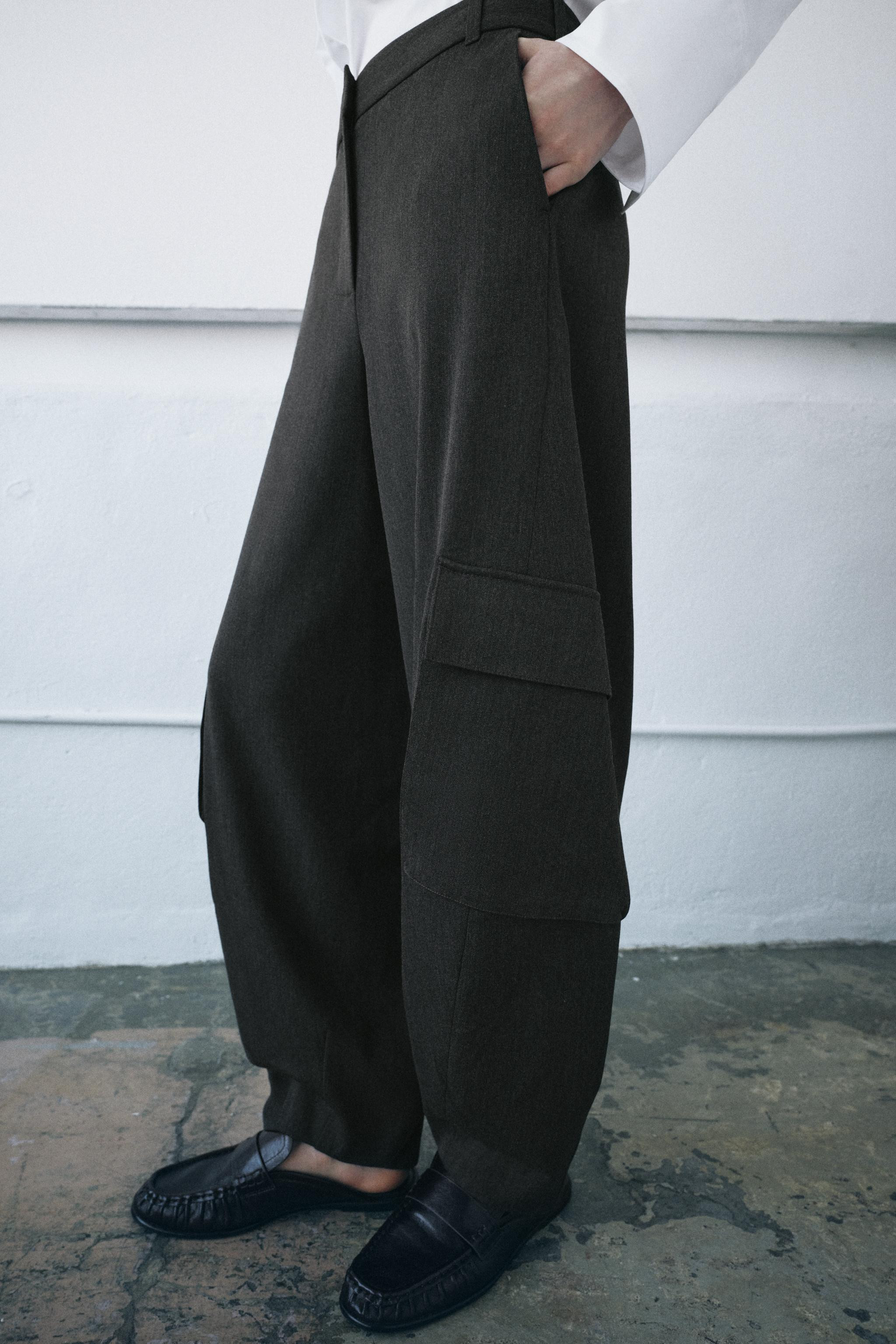 ZW COLLECTION CARGO TROUSERS | Zara UK