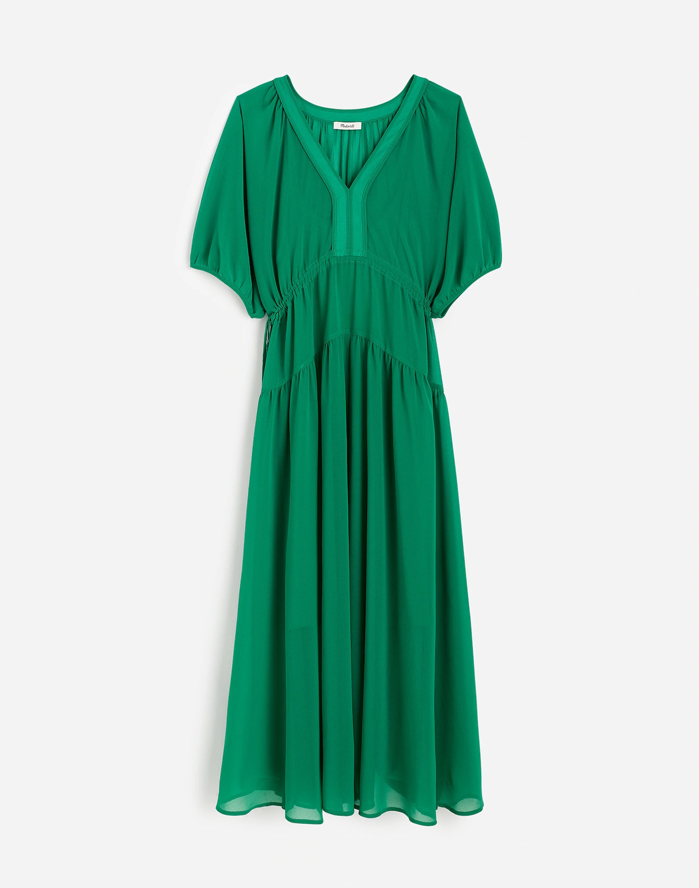 Sheer V-Neck Dolman Maxi Dress | Madewell | Madewell