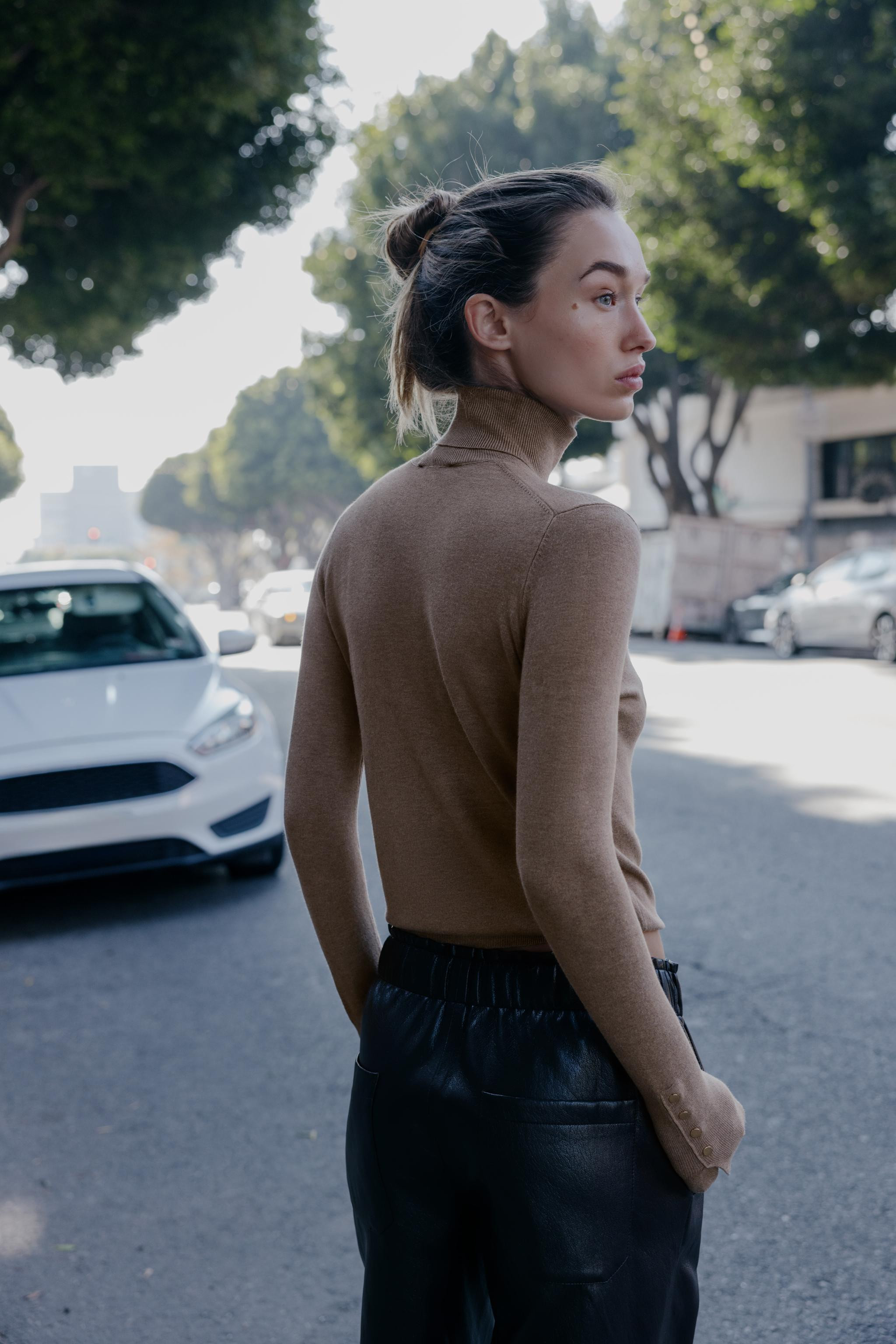 BASIC PLAIN KNIT SWEATER | Zara US