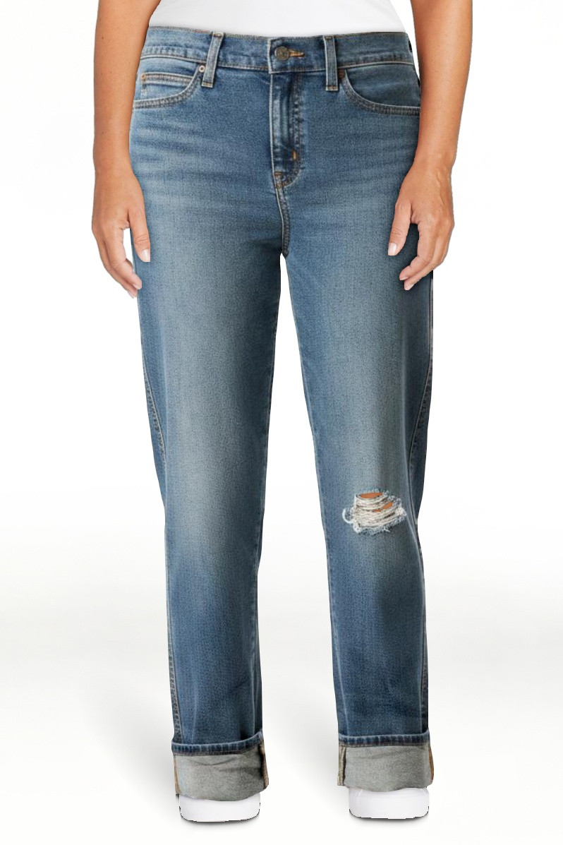 Levi Strauss Signature Women's and Women's Plus Vintage 90's Relaxed Straight, Sizes 2-20 | Walmart (US)