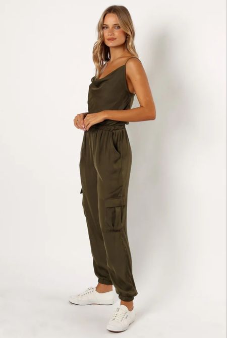 Jasleen jumpsuit olive on sale $41.97 Org. $70 - this green is sooo flattering! I LOVE the thin straps, all the pockets, the cuffed legs, adjustable waist, & the flowy neckline 😍 This is perfect for spring or summer.. wear for a dayout, nightout, party, baby shower, etc. Remember you can always get a price drop notification if you heart a post/save a product 😉 

✨️ P.S. if you follow, like, share, save, subscribe, or shop my post (either here or @amandaroblessed).. thank you sooo much, I appreciate you! As always thanks sooo much for being here & shopping with me friend 🥹 

| Easter Outfit, Wedding Guest Dress, Easter Basket, Country Concert Outfit, Swimsuit, Jeans, Travel Outfit, Vacation Outfit, Wedding Guest Dress, Spring Outfit, Dress, Maternity, walmart fashion, walmart finds, shop with me, try on, haul, grwm, Date Night Outfit, Swimsuit, target, western, cowboy, cowboy hats, cocktail dress, mascara, rugs, bar cart, over the knee boots, clutch, clean beauty, curling iron, amazon, walmart, target home, walmart home, amazon home, amazon fashion, amazon finds, target finds, walmart finds, amazon spring, spring dresses, spring outfits, spring sandals, amanda roblessed | #ltkspringsale #ltkmostloved #LTKxPrime #LTKFestival #LTKxMadewell #LTKCon #LTKGiftGuide #LTKSeasonal #LTKHoliday #LTKVideo #LTKU #LTKover40 #LTKhome #LTKsalealert #LTKmidsize #LTKparties #LTKfindsunder50 #LTKfindsunder100 #LTKstyletip #LTKbeauty #LTKfitness #LTKplussize #LTKworkwear #LTKswim #LTKtravel #LTKshoecrush #LTKitbag #LTKbaby #LTKbump #LTKkids #LTKfamily #LTKmens #LTKwedding #LTKeurope #LTKbrasil #LTKAsia #LTKxAFeurope #LTKHalloween #LTKcurves #LTKfit #LTKRefresh #LTKunder50 #LTKunder100 #liketkit @liketoknow.it https://liketk.it/4Cfh7