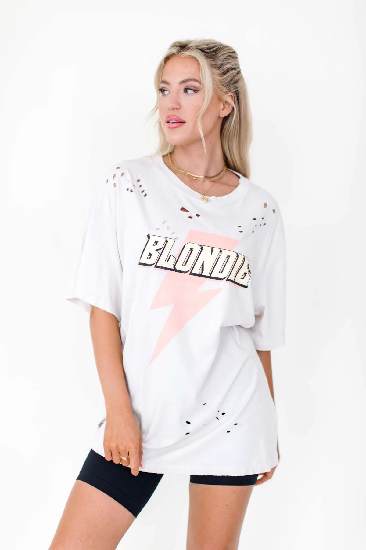 Blondie Distressed Graphic Tee | The Post