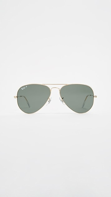 RB3025 Original Aviator Polarized Sunglasses | Shopbop