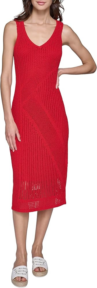 Karl Lagerfeld Women's Casual Bright Summer Dress | Amazon (US)