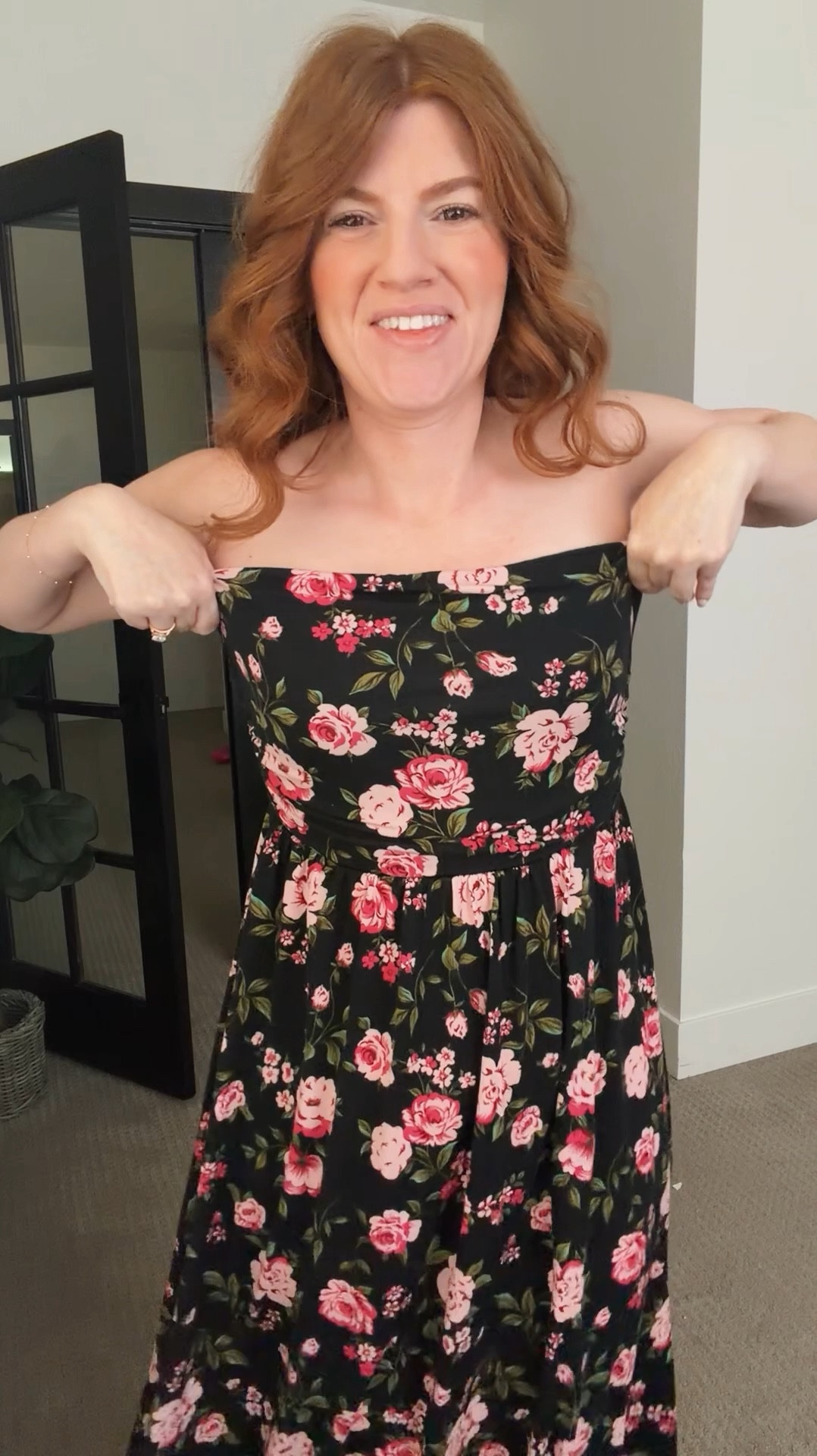 Love this comfy floral dress! Size small. 

#LTKootd #LTKgrwm #LTKPetite