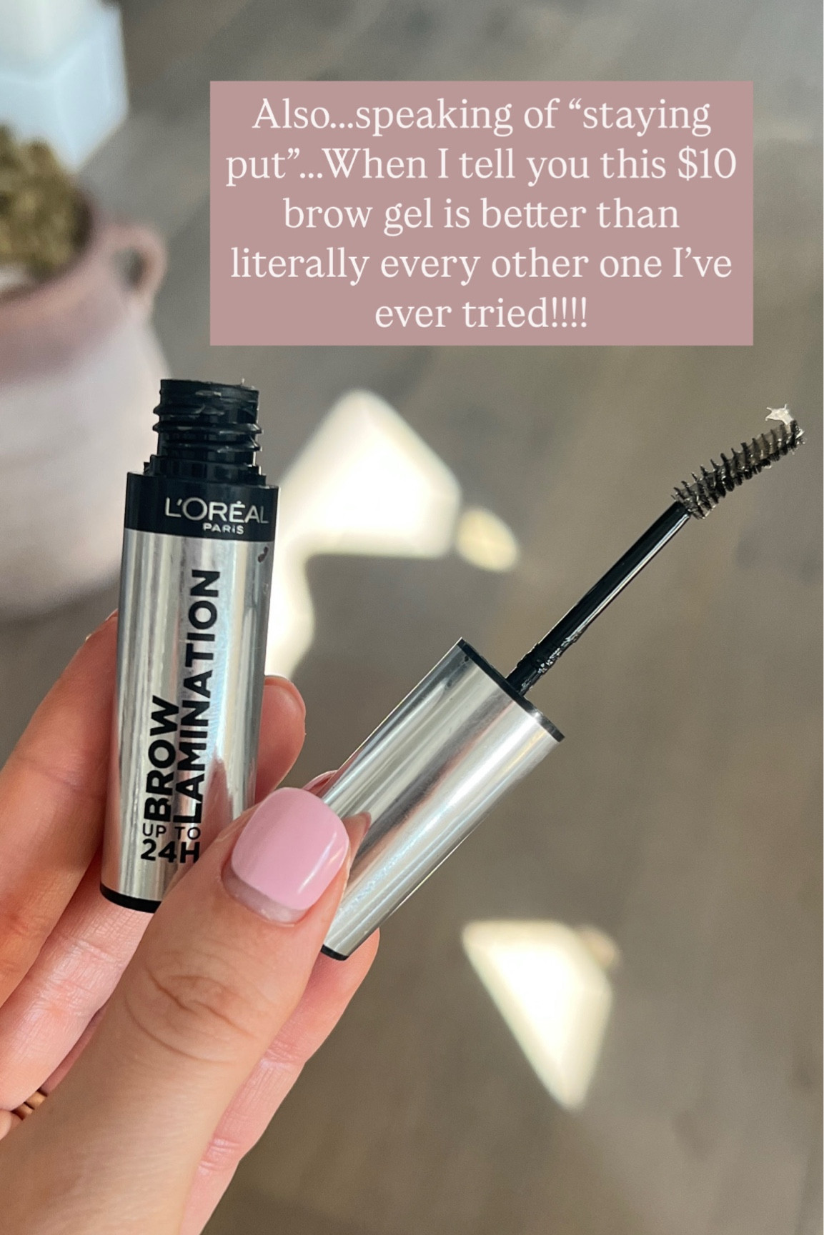 this brow gel is cheaper than every other brow gel I’ve ever tried…and actually HOLDS your brows all day long!!! Would make an amazing stocking stuffer  

#LTKBeauty #LTKGiftGuide #LTKFindsUnder50