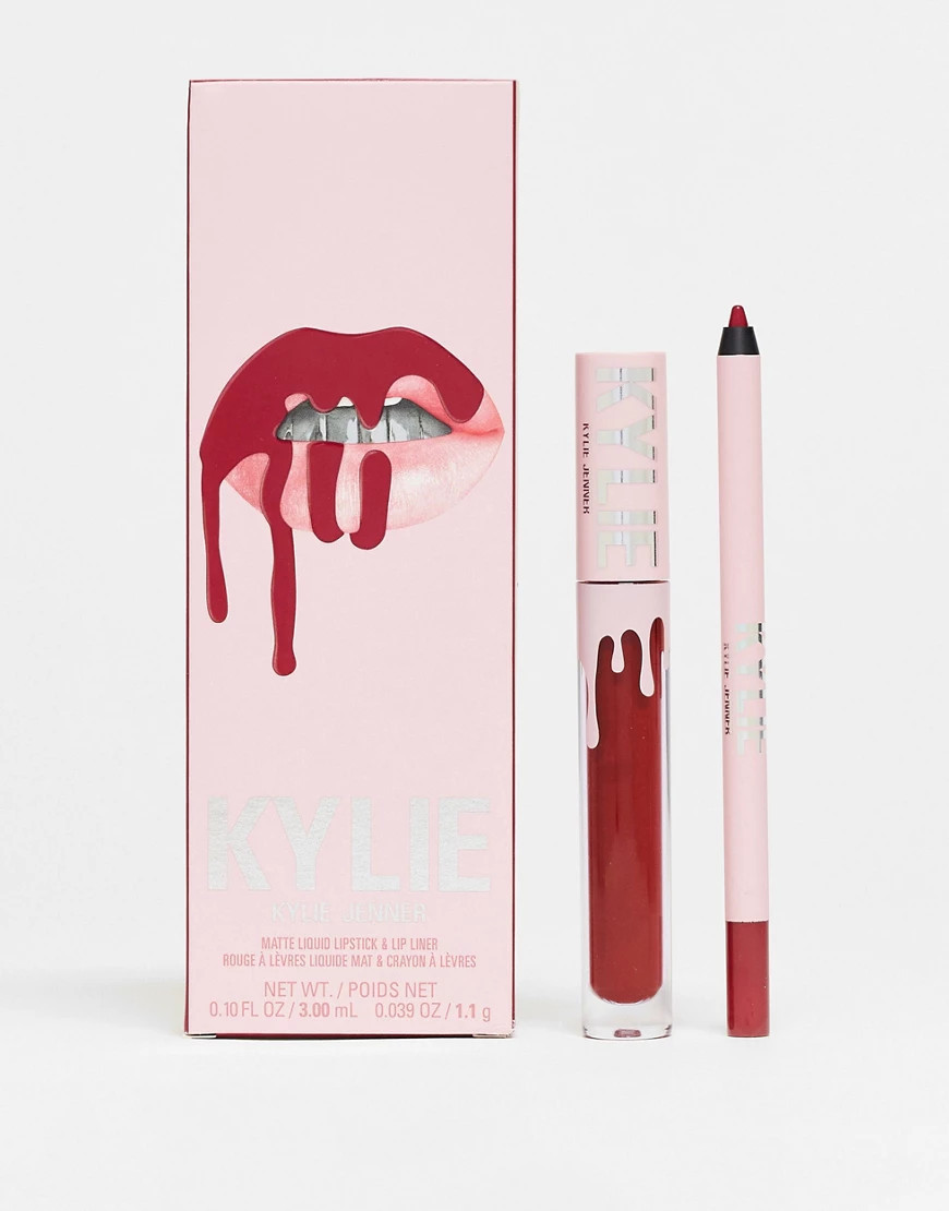 Kylie Cosmetics Matte Lip Kit 403 Bite Me-Red | ASOS (Global)