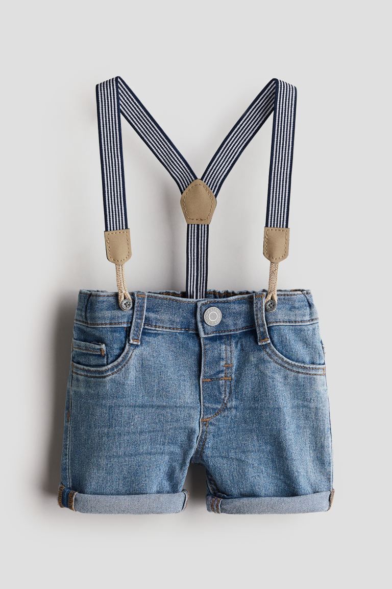 Shorts with Suspenders | H&M (US + CA)
