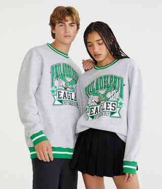Philadelphia Eagles Crew Sweatshirt | Aeropostale