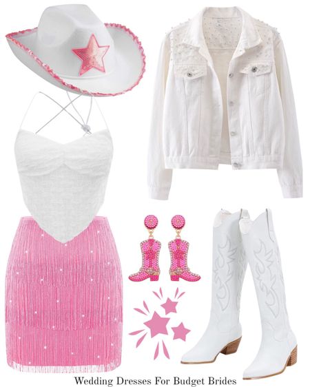Girls night out! Bachelorette party outfit idea in pink and white for the bride to be.

#summerwedding #countryconcertoutfit #lasvegasoutfit #nashvilleoutfit #palmspringsoutfit 

#LTKwedding #LTKstyletip #LTKparties

#LTKFindsUnder50 #LTKSeasonal #LTKShoeCrush