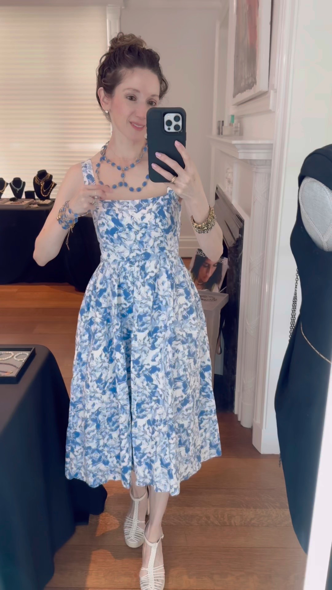 Blue and white dress for summer! Slightly milkmaid! Espadrilles are so comfy 

#LTKSummerEdit #LTKFindsUnder50 #LTKSeasonal