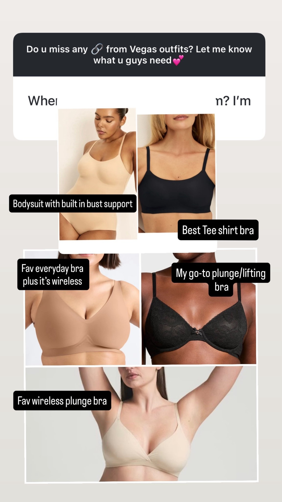 My go-to everyday bras

I’m a 36G-38F depending on the time of month and these are my favs that are comfortable and actually work

#LTKActive #LTKOver40 #LTKMidsize