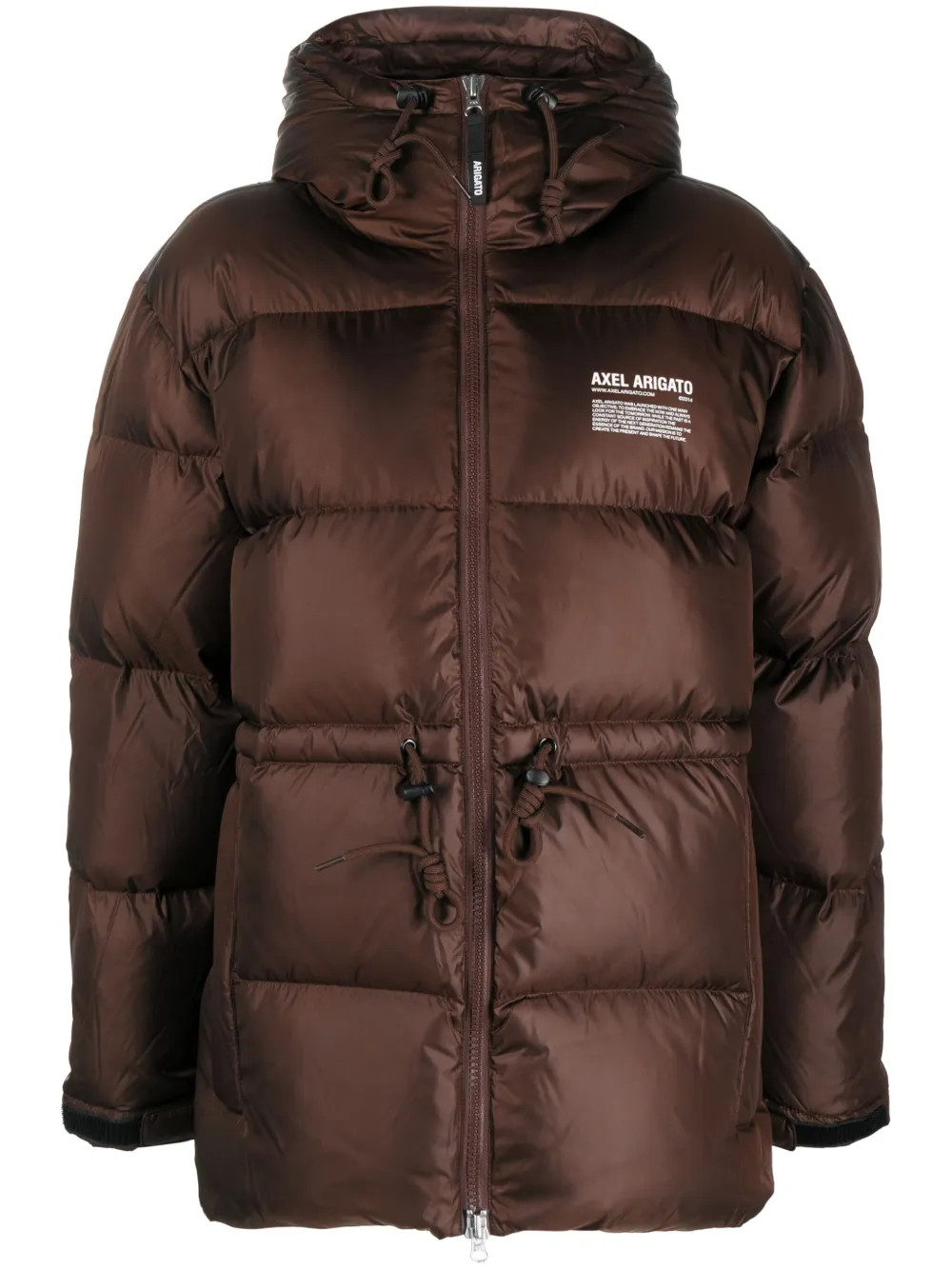 Axel Arigato Gesteppte Jacke | Braun | FARFETCH AT | Farfetch Global