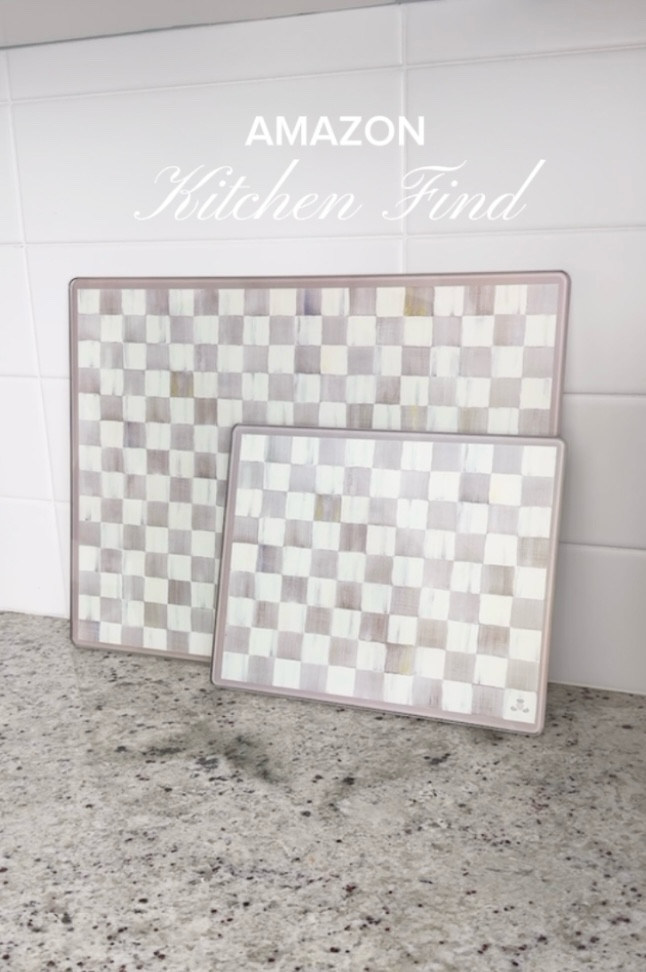 Amazon kitchen find! The most stunning & practical cutting boards on the market that will elevate any kitchen! ✨🤍 SOLD OUT quickly last time!

No more plastic cutting boards, easy to clean, heat resistant & don’t hold onto any bacteria! The most perfect gift idea anyone would LOVE! ✨

#LTKCyberWeek #LTKGiftGuide #LTKHoliday
