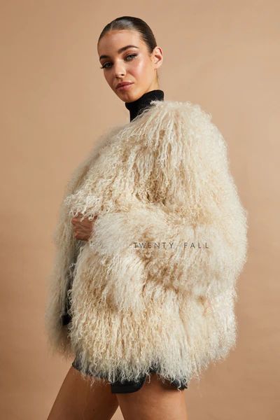 Cali Mongolian Fur Coat | Twenty Fall