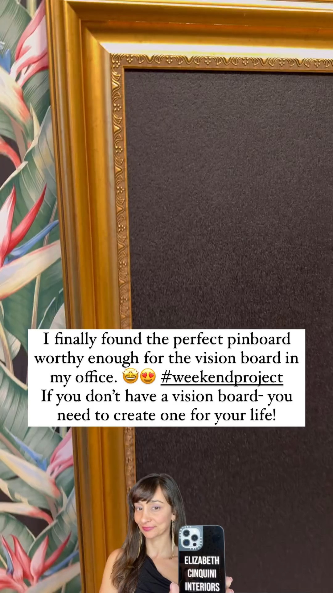 I searched a long time for the perfect vision board and now I’m sharing it with you. The gorgeous gold frame and black pinboard will make a statement and the price is fantastic. 

#LTKStyleTip #LTKHome #LTKSaleAlert