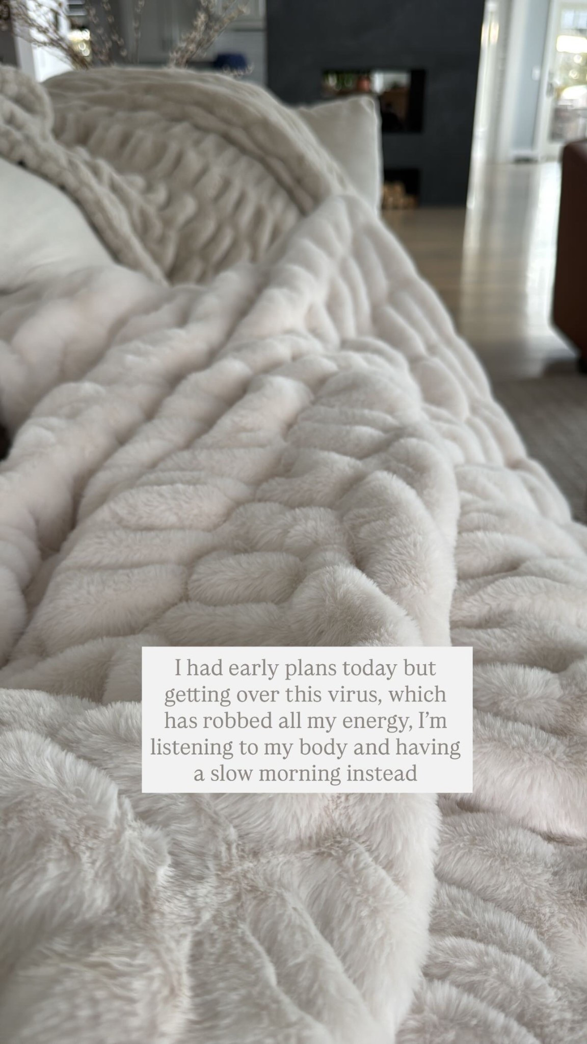 So many of you asked about my blanket. It’s as soft as it is warm, honestly it’s hard to get off the couch when I’m under this! SKINNYTASTE for 35% off.

#LTKdayinmylife #LTKSaleAlert