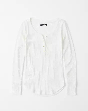 Long-Sleeve Henley | Abercrombie & Fitch US & UK