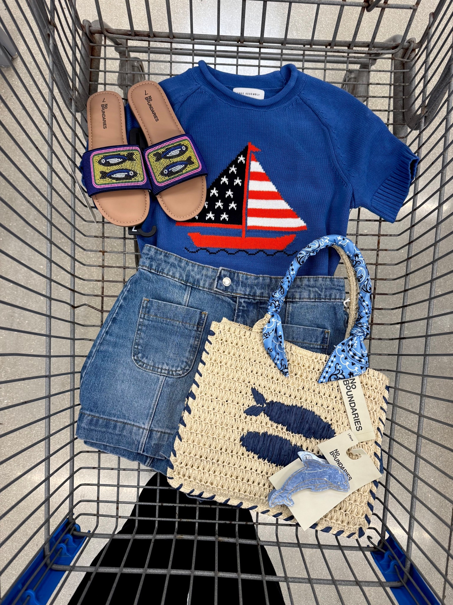 Walmart outfit idea 💙

#LTKootd #LTKmomlife #LTKgrwm
