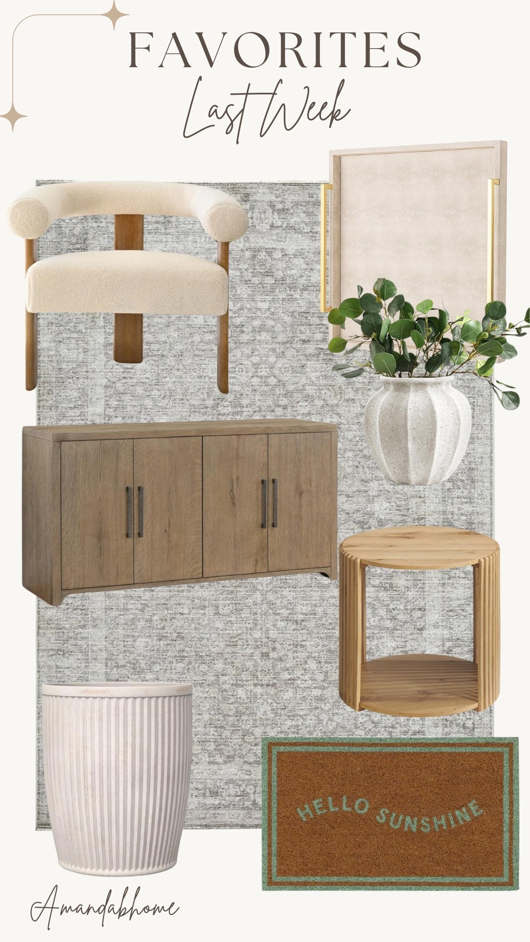 Home decor faves last week! 

Area rug, side table, accent chair

#LTKSaleAlert #LTKHome