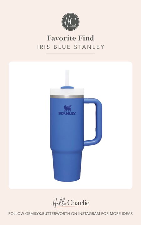 This Stanley is such a pretty blue in person! I saw two Cubs fans in front of me purchasing them and I had to go check it out. Love love love the color. 


#LTKGiftGuide #LTKhome #LTKfindsunder50