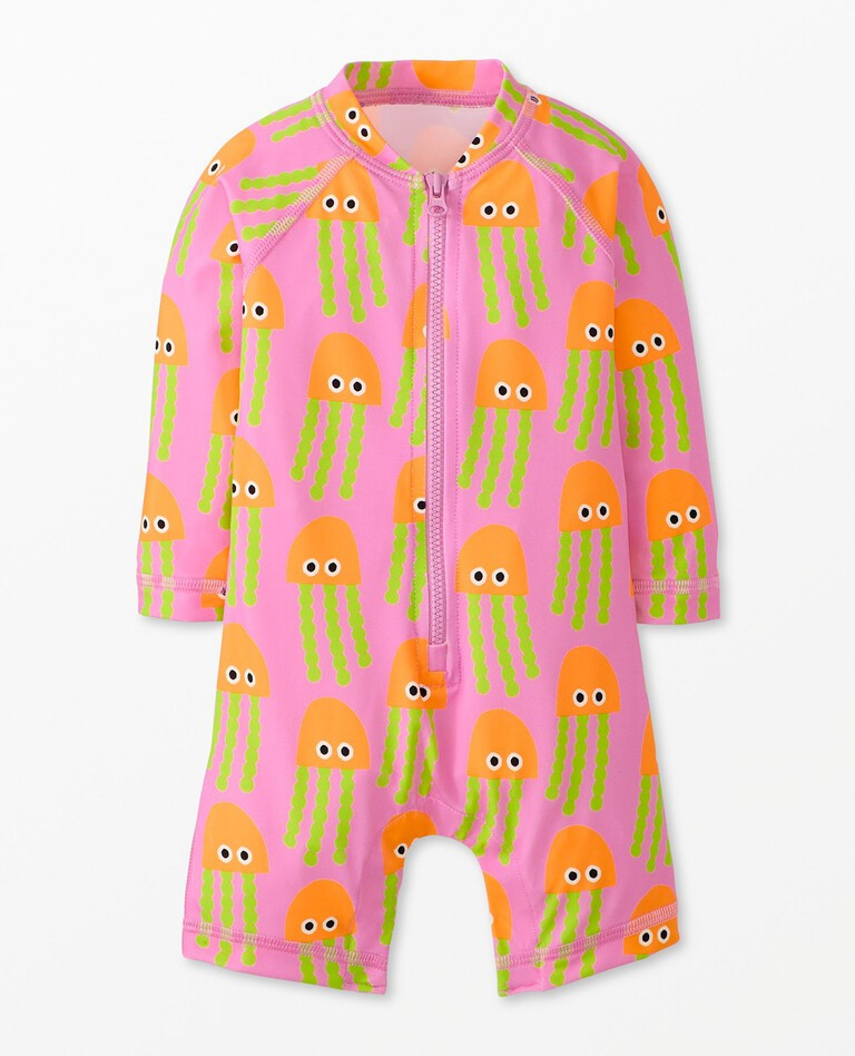 Baby Print Long Sleeve Rash Guard Swimsuit | Hanna Andersson