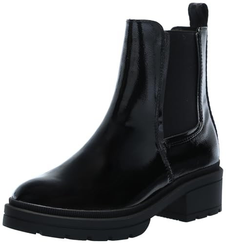 Rocket Dog Women's Iggie Chelsea Boot, Patent Black, 6.5 | Amazon (US)