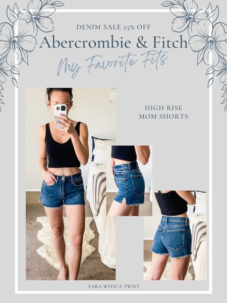 Abercrombie & Fitch Denim Sale! 25% off, free shipping with jeans purchase, and use DENIMAF for an extra stacked discount! Almost everything else is 15% off!

Size 25, high rise mom shorts (6 different washes, plus some on clearance!)

#LTKFind #LTKunder100 #LTKsalealert