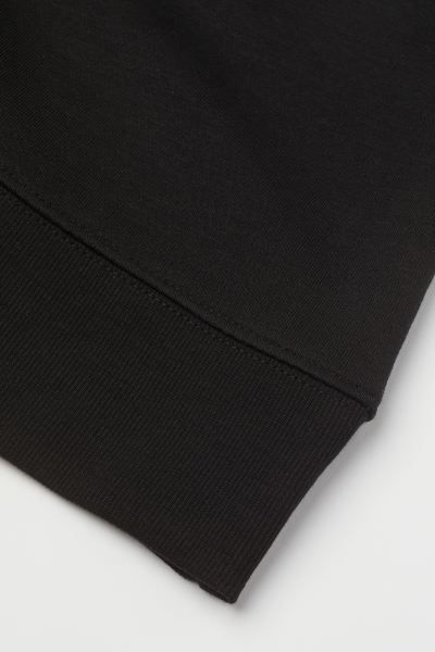 Sweatshirt Dress - Black - Ladies | H&M US | H&M (US)