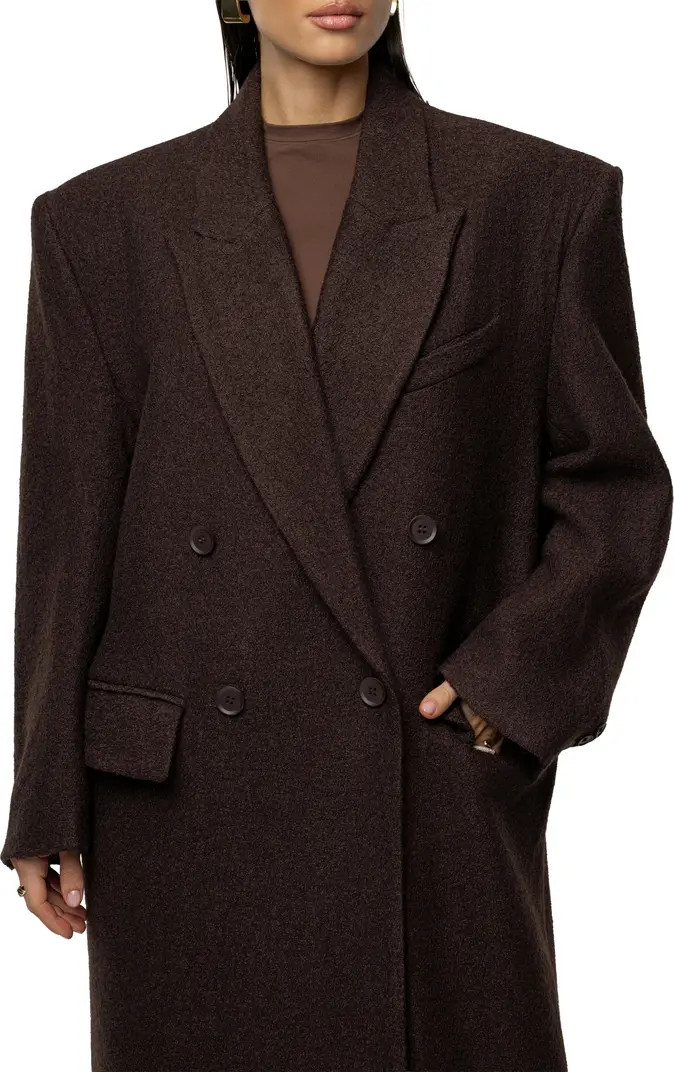 Double Breasted Wool Blend Coat | Nordstrom