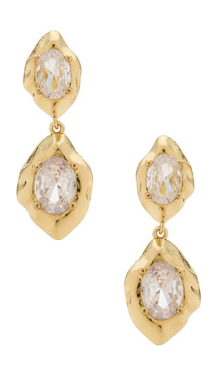 Lowell Earrings in Gold | Revolve Clothing (Global)