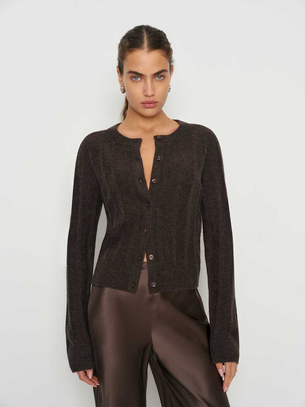 Hannah Crew Cardigan | Reformation (Global)