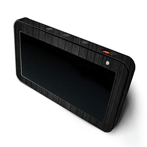 MightySkins Skin for Amazon Echo Show 5 (Gen 1 & Gen 2) - Black Wood | Protective Viny wrap | Easy to Apply and Change Style | Made in The USA | Amazon (US)