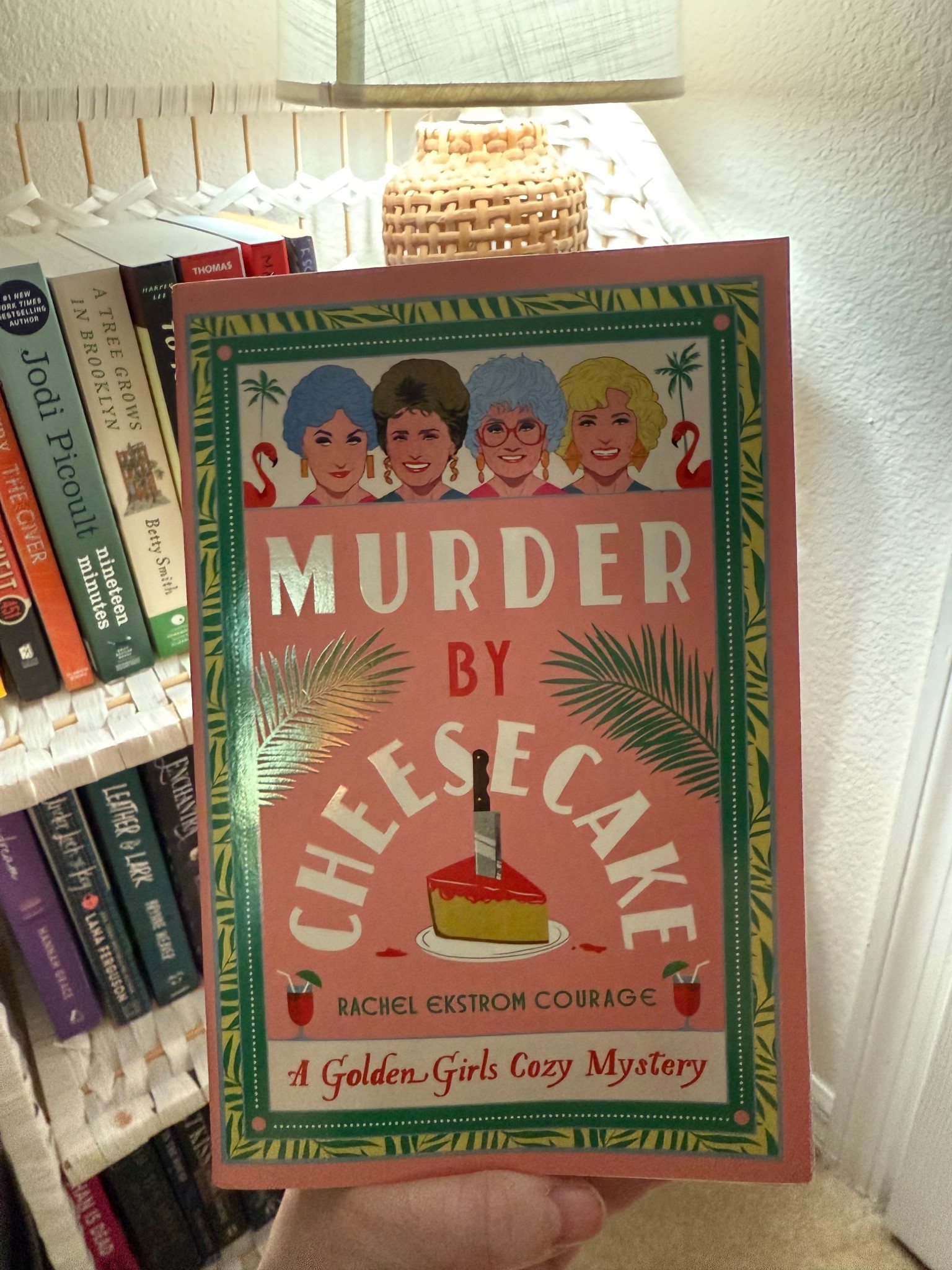 Murder by cheesecake, inspired by the golden girls! 