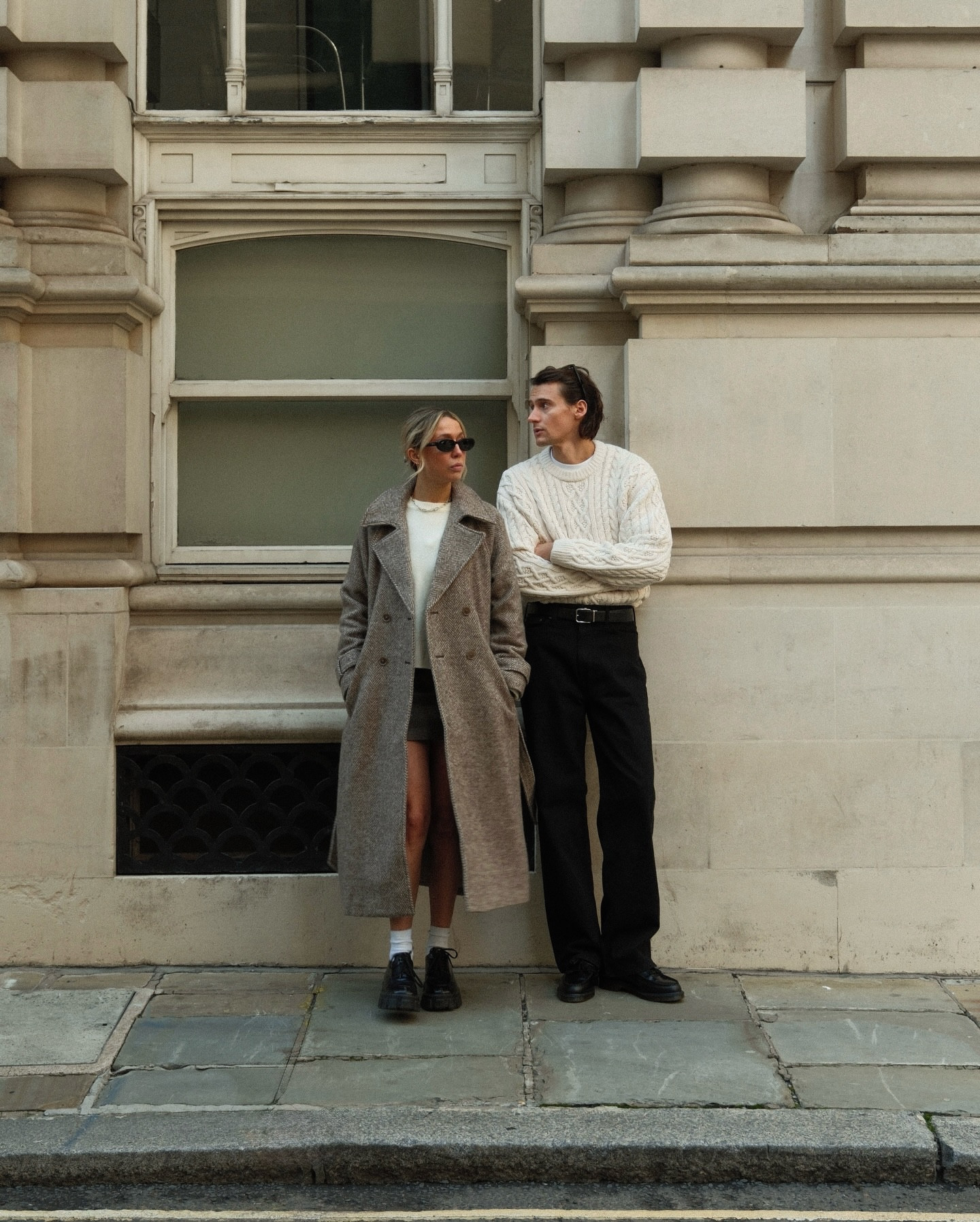 OOTD, his & hers edition ✨

Wool coat, overcoat, herringbone mix, smart casual, faux leather bomber jacket, autumn outfits, simple styling 

#LTKwinter #LTKuk #LTKeurope