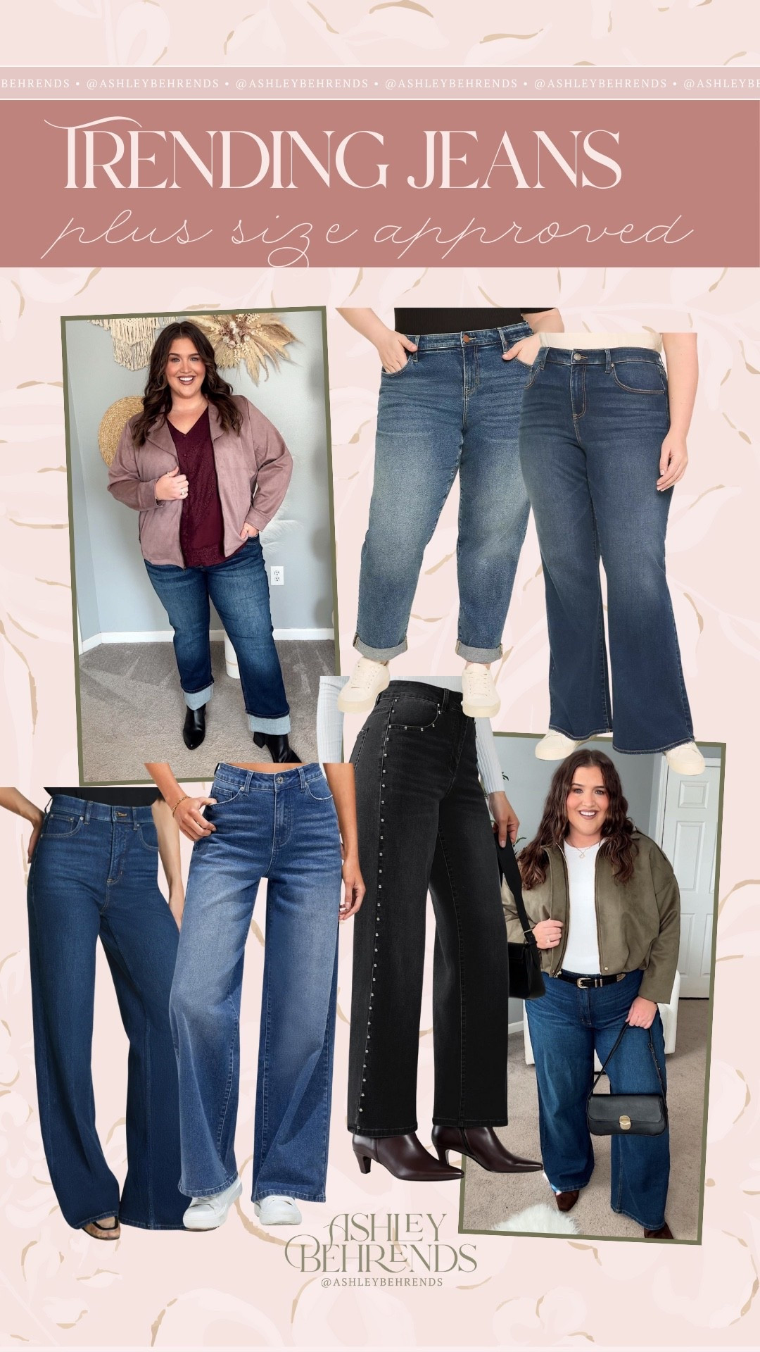 Plus size girlies, stop 🛑 your scroll  because these jeans are the best I have found. If you like comfy, flattering and plus size friendly jeans you need to see these options. From wide leg, to straight leg, studded black jeans and more, these are all 100/10 and so worth it! 
Jeans, curvy approved jeans. lane Bryant jeans sale, Amazon jeans finds, Torrid jeans, Spanx jeans 

#LTKPlusSize #LTKSeasonal #LTKSaleAlert