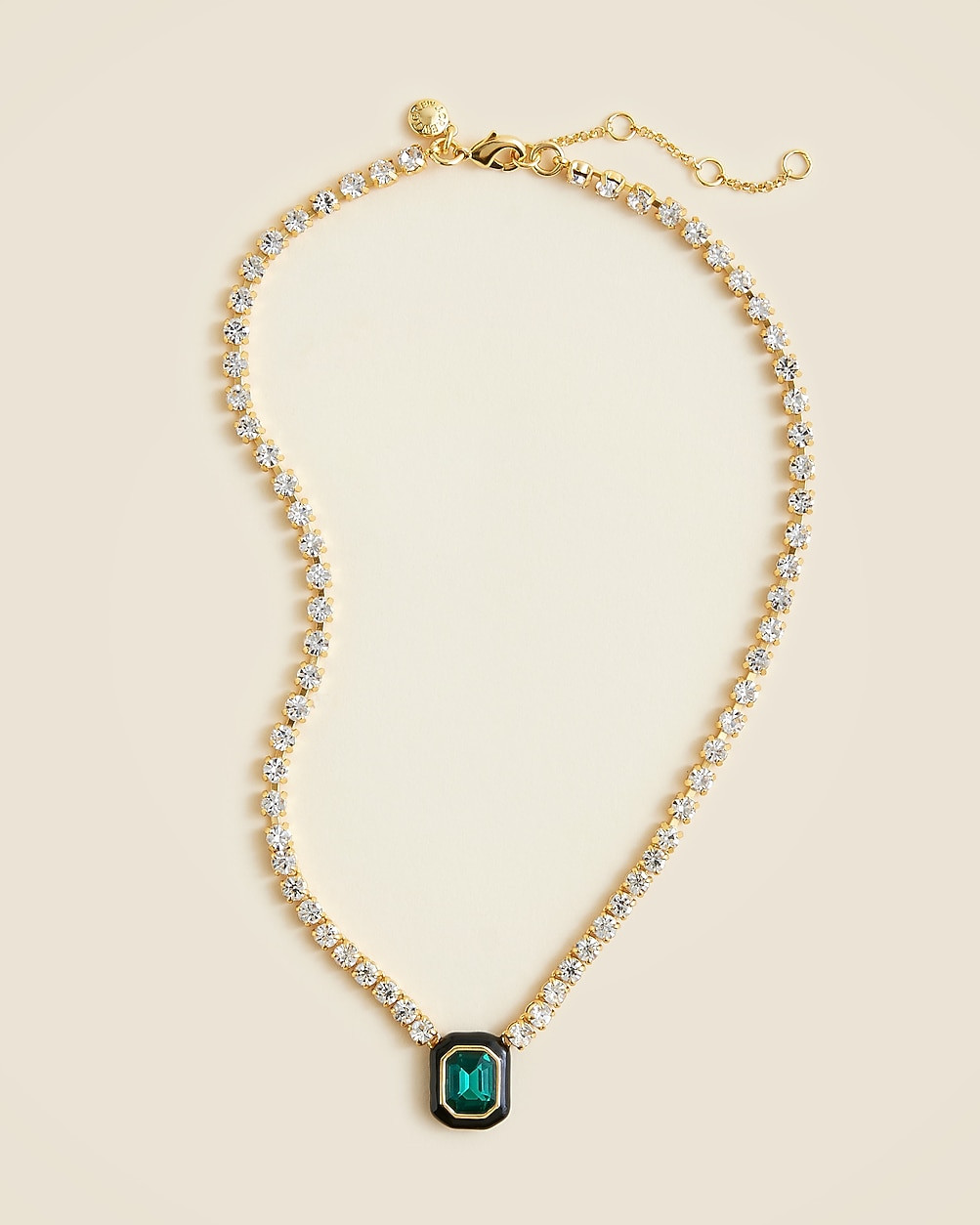 Cupchain gemstone pendant necklace | J. Crew US