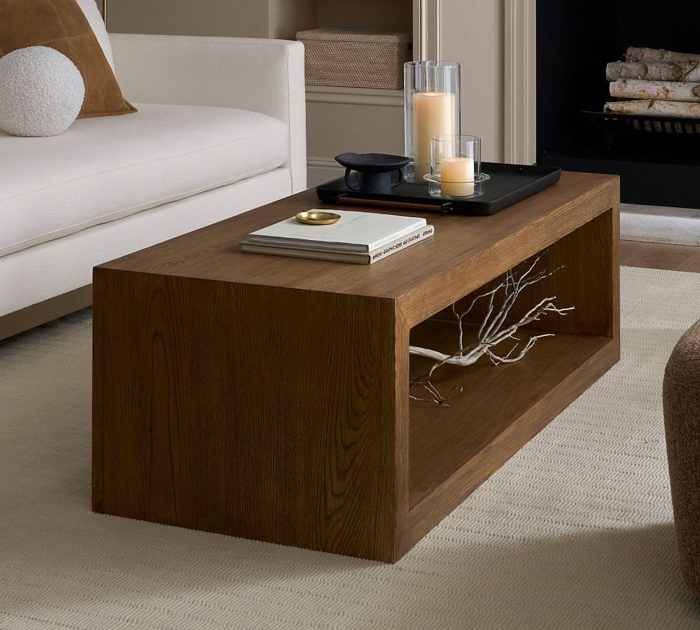 Folsom Rectangular Coffee Table (58") | Pottery Barn (US)