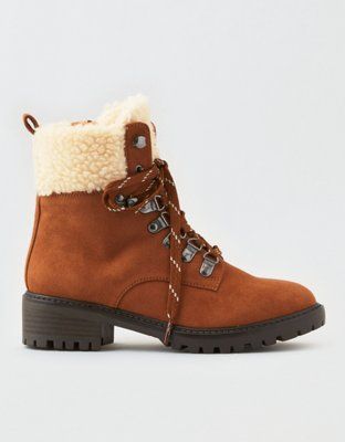 AEO Sherpa Hiker Lug Boot | American Eagle Outfitters (US & CA)