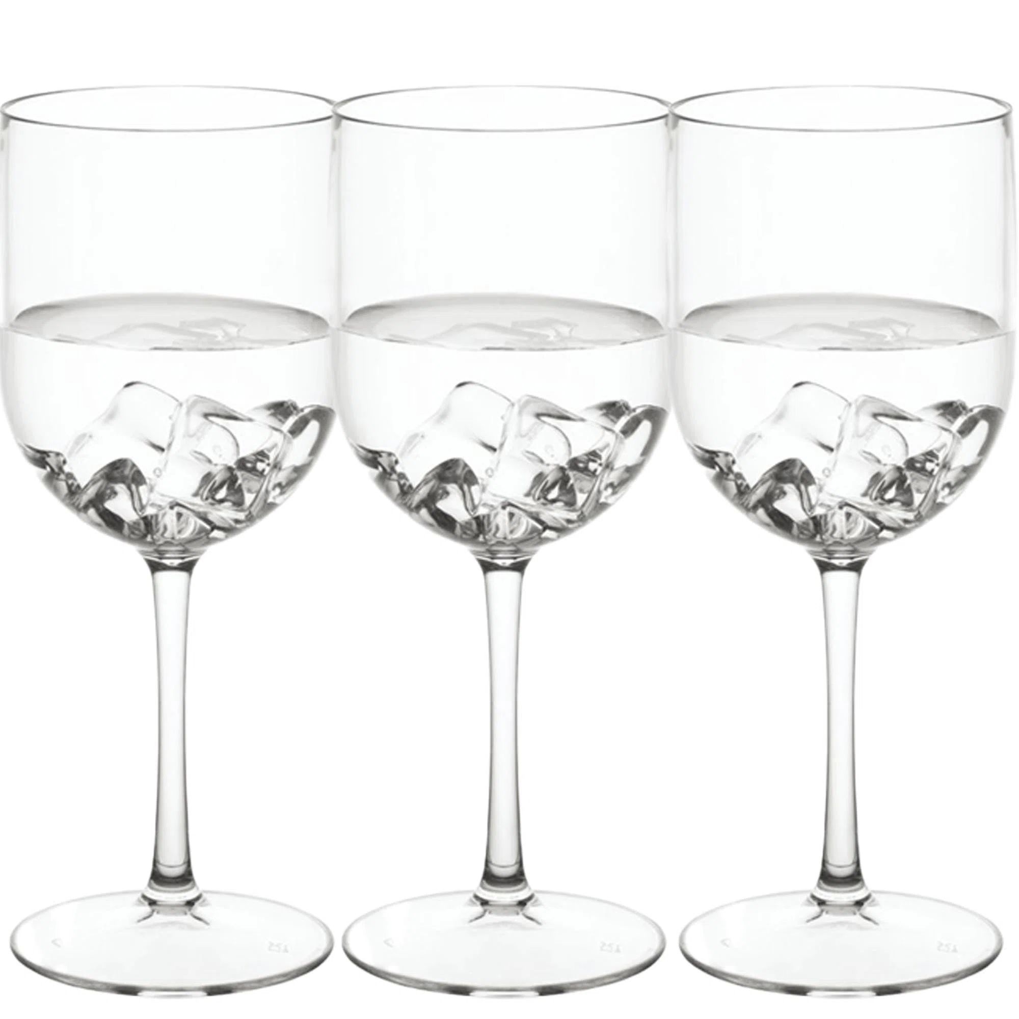 EcoQuality Disposable Plastic Wine Glass for 10 Guests | Wayfair | Wayfair North America